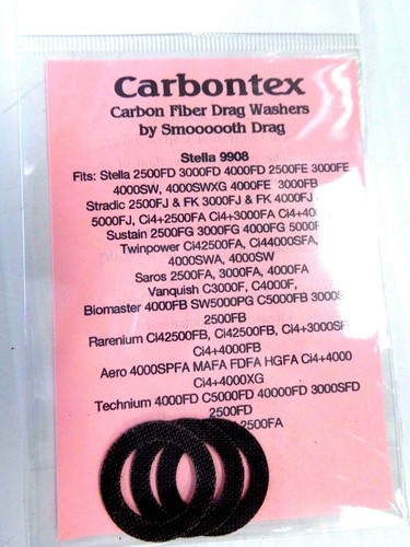 Carbontex drag washers - drag, shimano