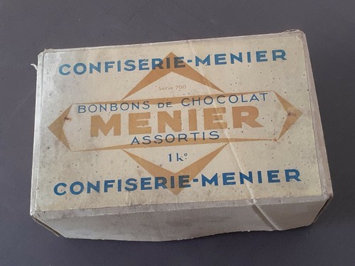 Rare ancienne boîte - et,