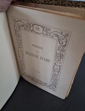Missel De Jeanne D’Arc