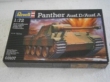 MAQUETTE WW2 CHAR PANZER ALLEMAND PANTHER Ausf.D / Ausf.A REVELL 1/72 - 1.72eme