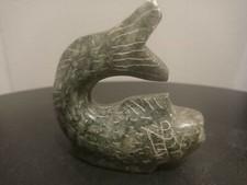 Poisson en pierre Art Inuit