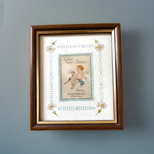 Carte parfumée ancienne - , +