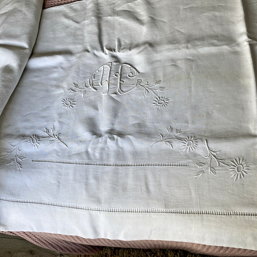 Ancien drap lin - ancien,