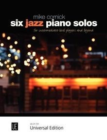 Six jazz piano solos 6 - six,