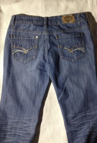 Jeans relood broderies xl - jeans, 42