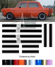 SET DE BANDES DE CAPOT STYLE