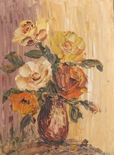 Tableau ancien huile nature