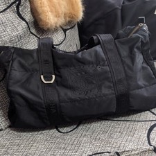Sac vintage CHANEL Boston noir