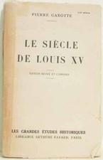 Le siècle de louis XV |