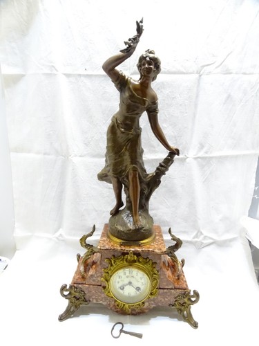 Belle pendule 1900 sujet - -belle,