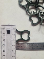 50 clips vert réutilisable tuteurage légumes fleurs jardin vigne