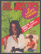 MARCELLO . DR. JUSTICE TRIMESTRIEL N°10 . 1975 . PIF GADGET . BRUCE LEE .