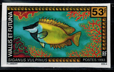 Timbre de Wallis et Futuna Non dentelé N° 458 Neuf ** / MNH imperf