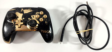 PowerA Manette Pikachu Pokemon Black Gold pour Console Nintendo Switch TBE