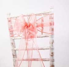 Organza Chaise Nœud Mariage