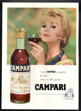Campari Bitter Publicité 1960