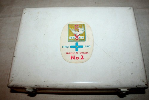 Mallette tole vintage - mallette,