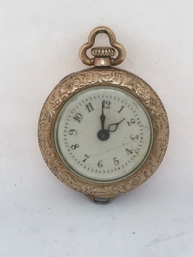 Vintage gold pocket watch - vintage,