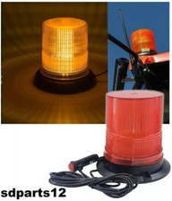 Gyrophare LED Orange 12V 24V Flash et Rotatif Utilitaire Camion Dépannage Convoi