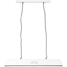 Brilliant Luminaire Suspendu Plafonnier Ranch Life Noir/Blanc 90cm Max. 4 X 40W