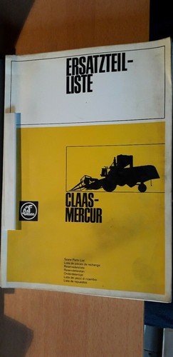 Claas moissonneuse mercur - moissonneuse,