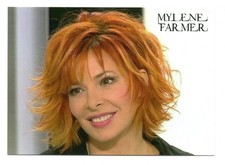 MYLENE FARMER carte postale n° ATHQ 336 (cheveux courts)