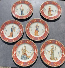 Série complète assiettes - série,