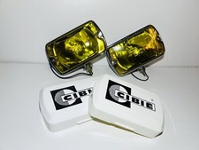 Paire De Phares Longue Portée Cibié 35 Chromé Neufs + Caches