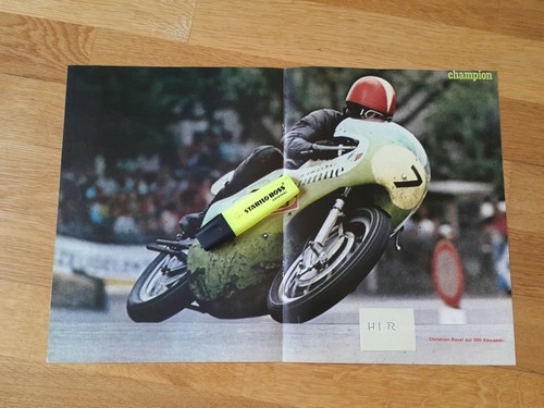 Poster vintage kawasaki - poster,