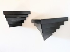 Paire d'appliques en métal perforé dlg Mategot design années 60