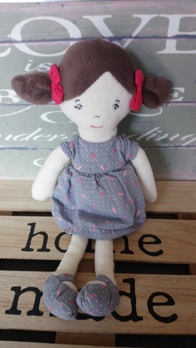 Doudou peluche poupée chiffon
