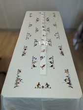 JOLIE NAPPE TABLE BLANCHE