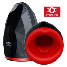 Masturbateur Homme Automatique Langue Electrique Vibrant Chauffant Sextoys Homme