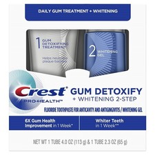 Crest Pro-Health gum detoxify Dentifrice Journalier 2-Step Système, Eu Vendeur