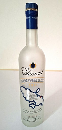 Bouteille vide rhum - bouteille,