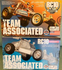 Team Associated 1/10 RC 10 Classic Clear Edition Kit & 40th Anniversary Kit Set
