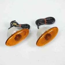 2Pcs Clignotant feu à ampoule oeil de chat auto pour moto scooter quad