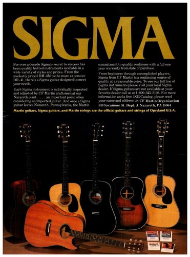 1982 sigma acoustic - sigma,