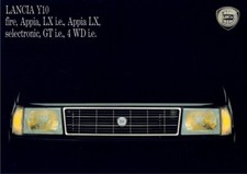 Catalogue Brochure Lancia Y10