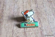 PIN'S PUBLICITAIRE KINDER  / BD SNOOPY