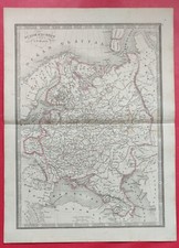 1842 Carte Géographie Atlas