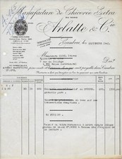 1941 : CAMBRAI – ARLATTE & CIE - MANUFACTURE DE CHICOREE EXTRA