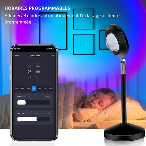 Lampe coucher soleil - lampe,