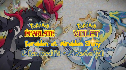 Pokémon ecarlate violet - ecarlate, et