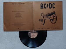 LP 33T AC/DC "For Those About
