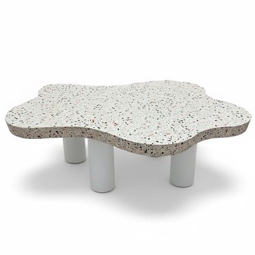 Table basse effet terrazzo - basse,