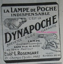 Ancienne Publicite LAMPE TANTALE A FILAMENT 1909 pub ad