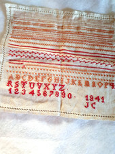 Canevas broderie ancien 1941-