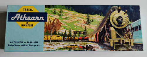 Athearn locomotive santa - santa, fe