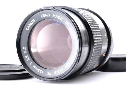 Téléobjectif canon 135mm - téléobjectif,